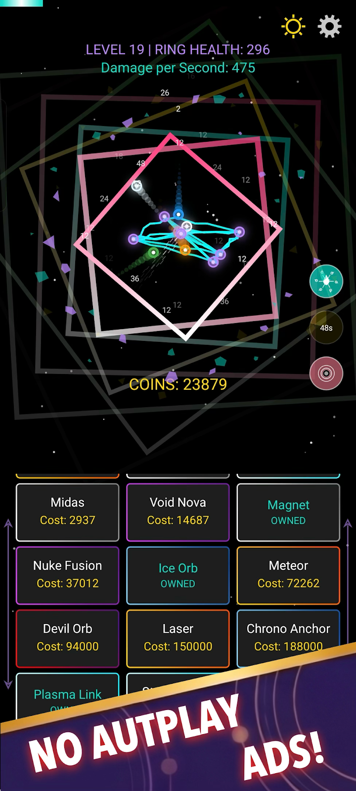 Ring Rave: Idle Arcade Action screenshot
