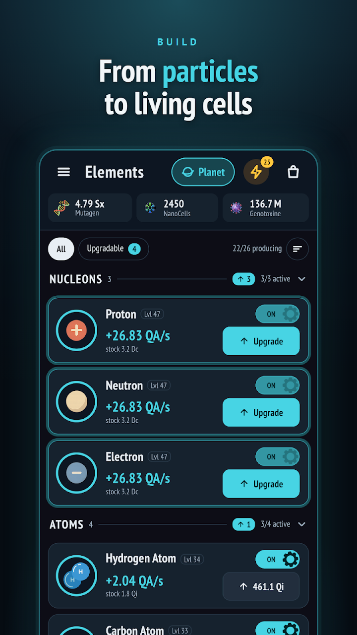 Ecosystem: Idle evolution screenshot