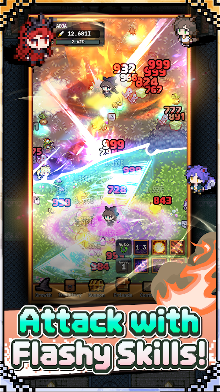 Legend of Witch: Idle RPG screenshot
