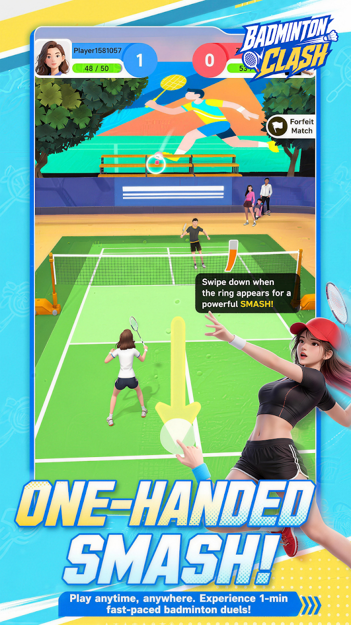 Badminton Clash screenshot