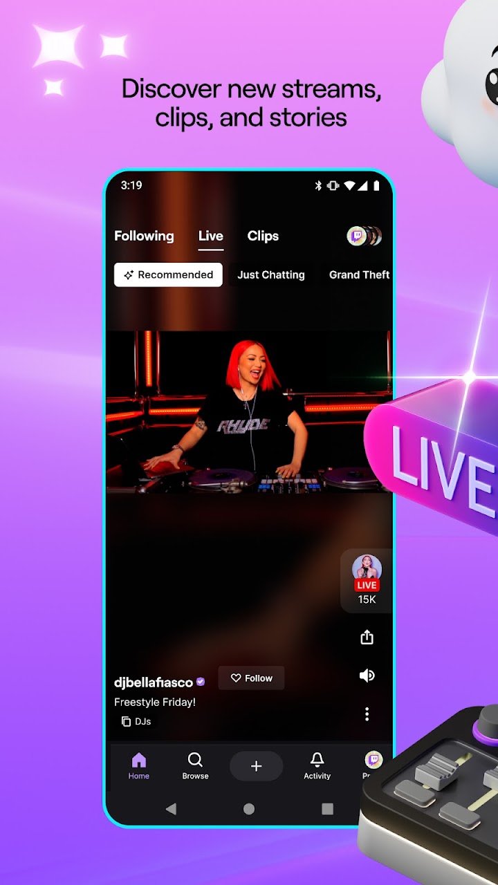 Twitch: Live Streaming screenshot